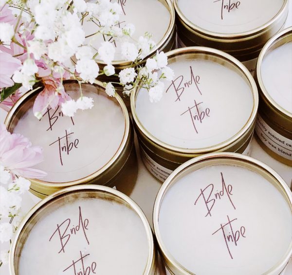 Bride tribe candle