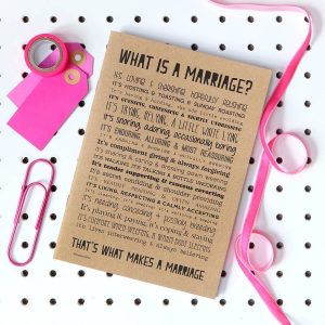 Marriage Poem notebook