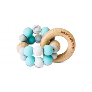 blue teething toy- baby gift