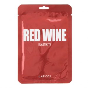 red wine face mask