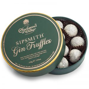 gin chocolate truffles