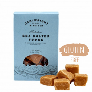 Sea salted fudge Gourmet gifts Fudge Cartwright and butler fudge