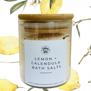 Lemon bath salts Natural bath salts
